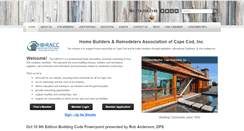 Desktop Screenshot of capecodbuilders.org